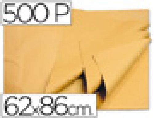 Papel manila creme 62 x 86 cm embalagem de 500 folhas , Branca , 5654 , 8423473056541